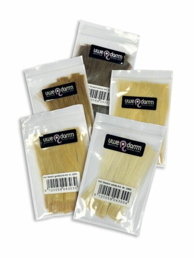 Campioni di capelli in 5 colori