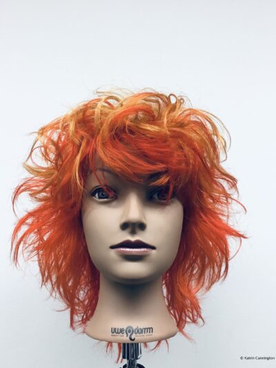 Martina’s training head, light blonde