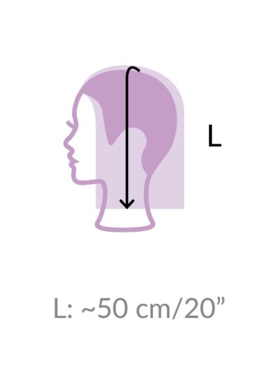 Testina Angelika, biondo scuro