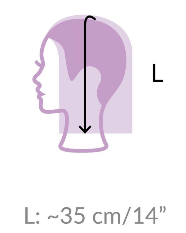 Testina Sandra, castano chiaro - immagine 2